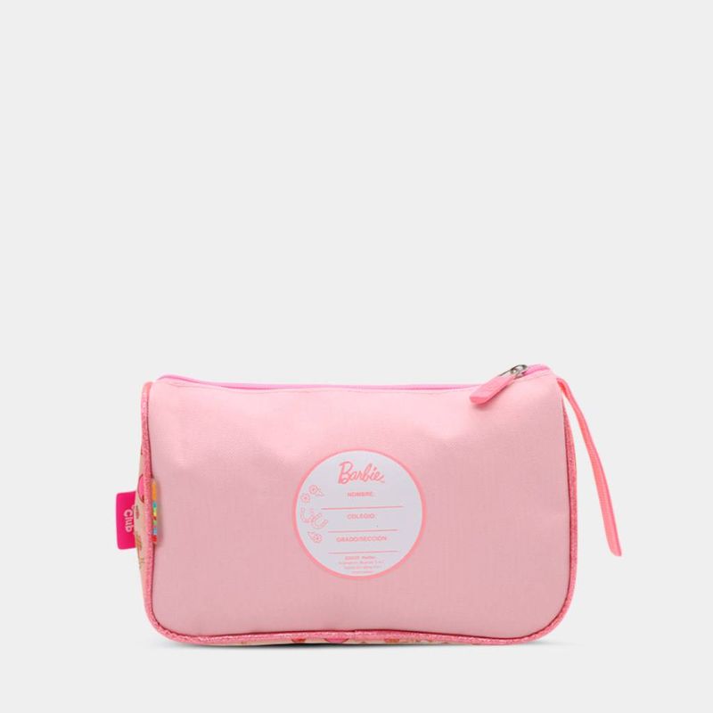 Cartuchera-Animation-Brands-6Bar2040047-Barbie-CORAL-Talla-Unica