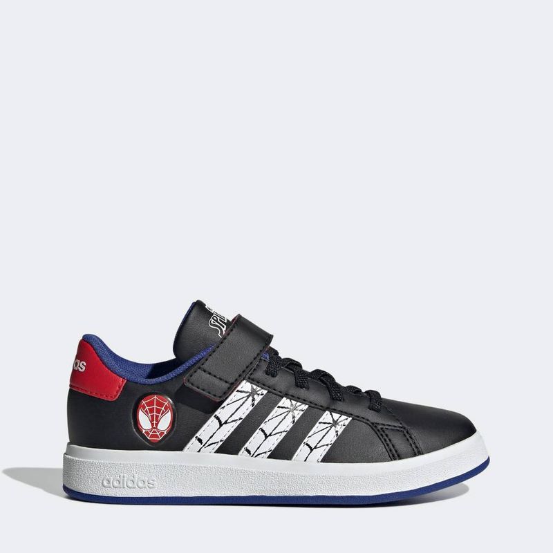 Zapatillas-Urbanas-Pre-Escolar-Adidas-Js0742-Grand-Court-Spider-Man-El-K-NEGRO/BLANCO/ROJO-3-1