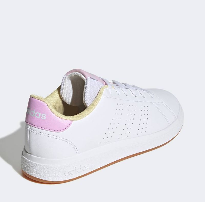 Zapatillas-Urbanas-Junior-Adidas-Ji4191-Advantage-Base-2-0-J-BLANCO-5