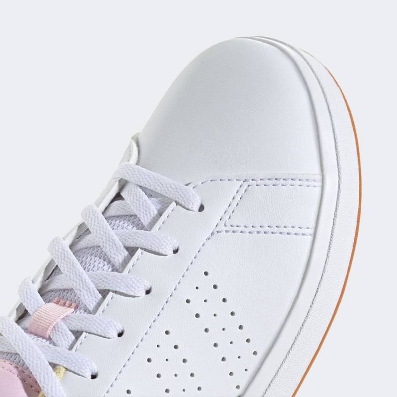 Zapatillas-Urbanas-Junior-Adidas-Ji4191-Advantage-Base-2-0-J-BLANCO-5