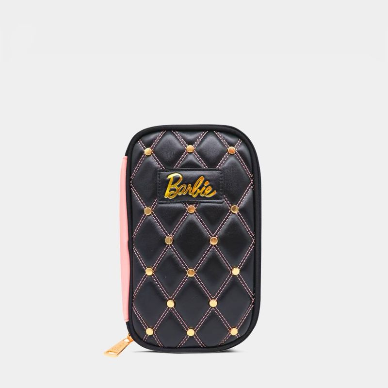 Cartuchera-Animation-Brands-6Bar2040054-Barbie-Poliester-NEGRO-ROSADO-Talla-Unica