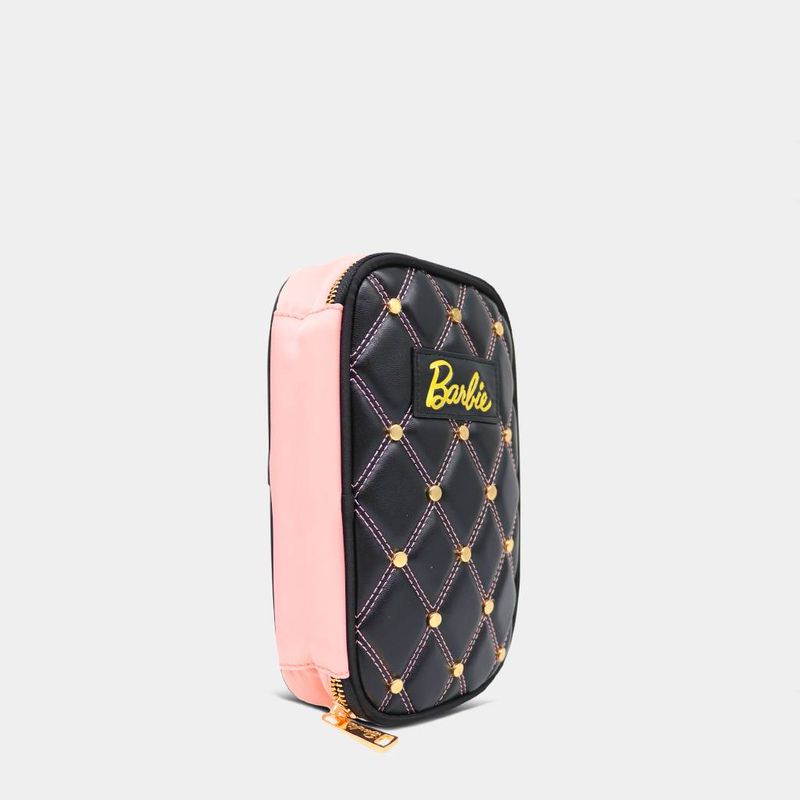 Cartuchera-Animation-Brands-6Bar2040054-Barbie-Poliester-NEGRO-ROSADO-Talla-Unica
