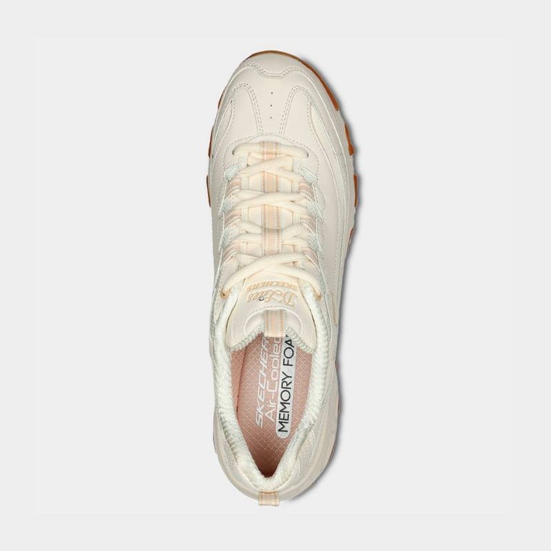 Zapatillas-Urbanas-Skechers-Mujeres-149807-Ofwt-D-Lites-BLANCO-7.5