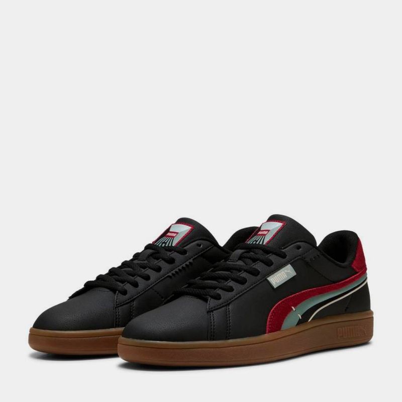 Zapatillas-Urbanas-Puma-Hombres-400740-01-Puma-Smash-3-0-Greenside-NEGRO-8.5