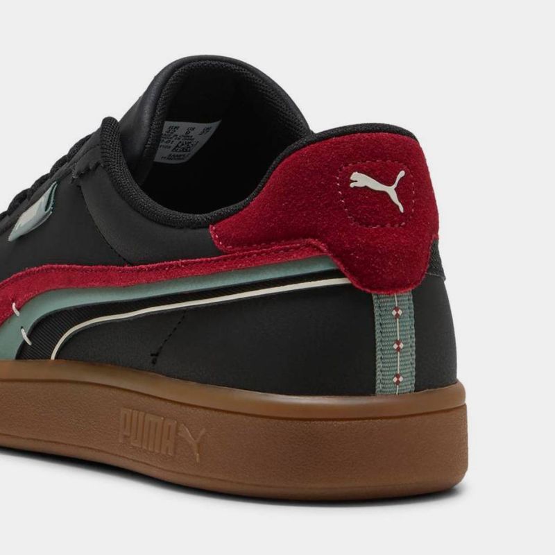Zapatillas-Urbanas-Puma-Hombres-400740-01-Puma-Smash-3-0-Greenside-NEGRO-9