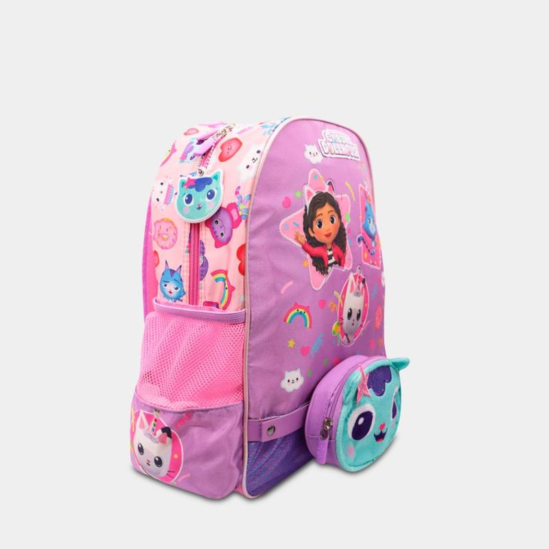Mochila-Animation-Brands-Pre-Escolar-6Gad2020007-Gabbys-Dollhouse-LILA-ROSADO-Talla-Unica