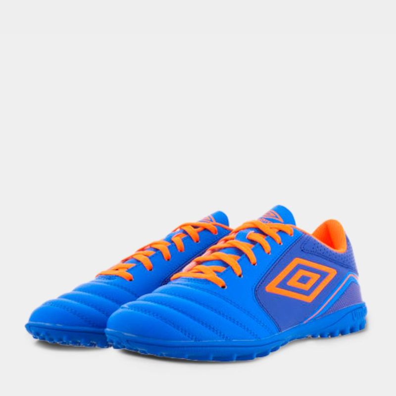 Zapatillas-Deportivas-Umbro-Hombres-82016U-Mdu-Classico-Xii-Lt-Tf-AZUL-NARANJA-8.5
