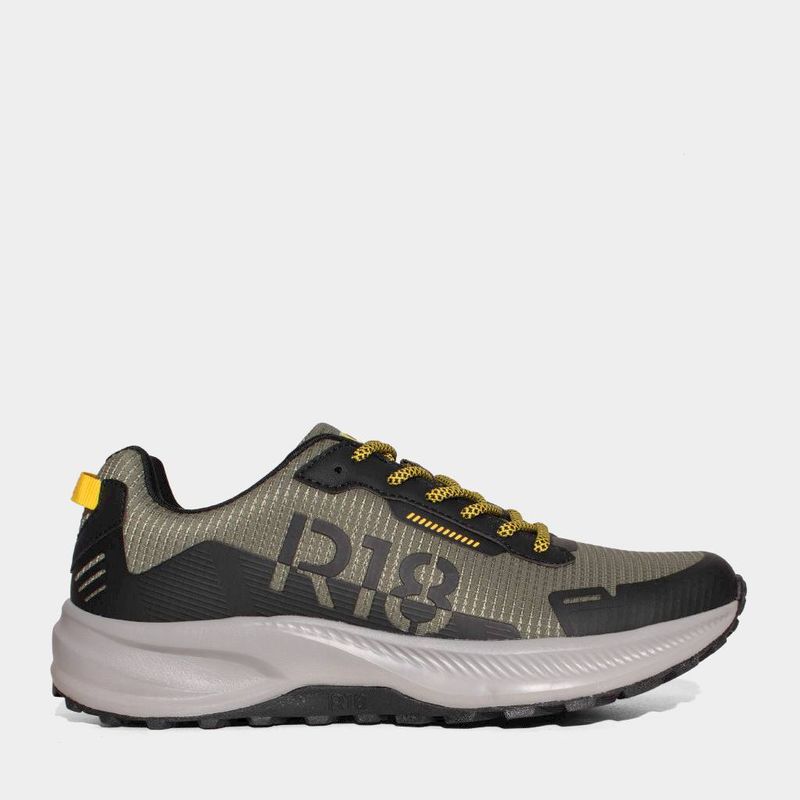 Zapatillas-Deportivas-R18-Hombres-R18-Xw00244-VERDE/NEGRO-39-1