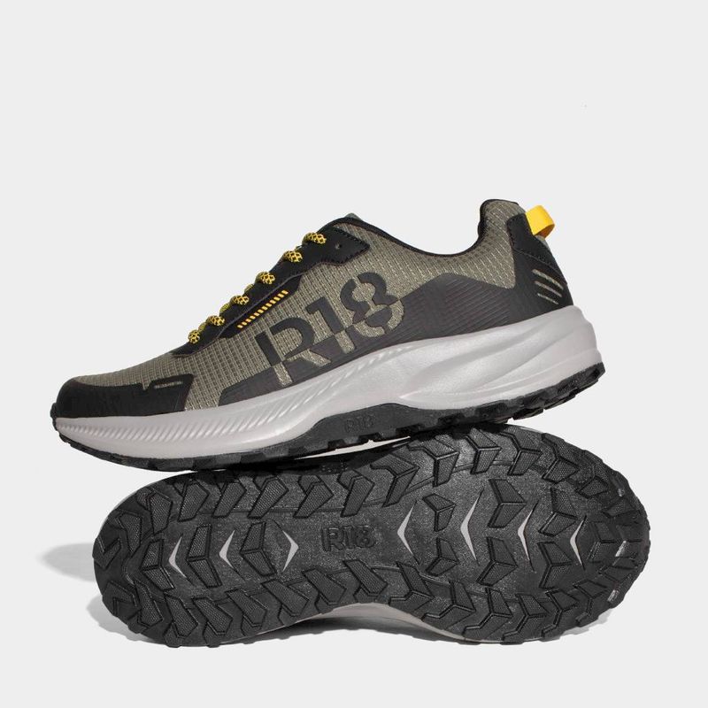 Zapatillas-Deportivas-R18-Hombres-R18-Xw00244-VERDE/NEGRO-39-5