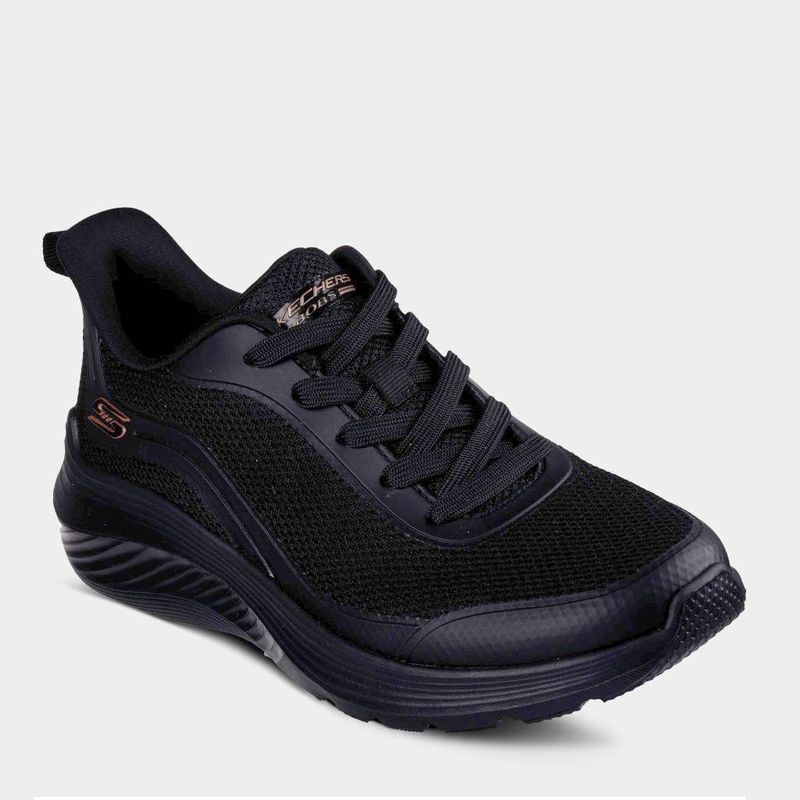 Zapatillas-Urbanas-Skechers-Mujeres-117483-Bbk-Bobs-Squad-Waves-NEGRO-6