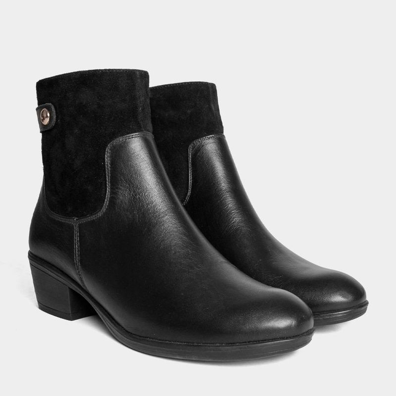 Botines-Casuales-Top-Model-Mujeres-Tmo-Lk0045-Cuero-NEGRO-36