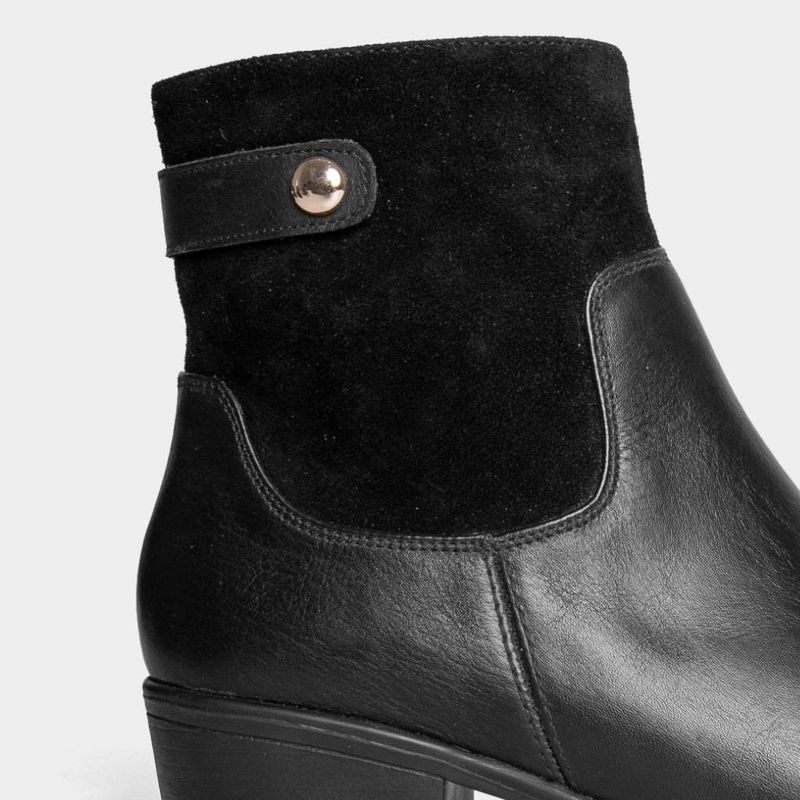 Botines-Casuales-Top-Model-Mujeres-Tmo-Lk0045-Cuero-NEGRO-36