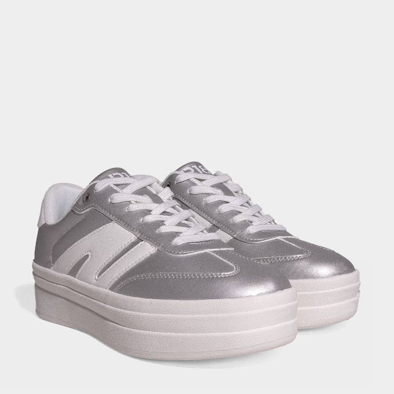 Zapatillas-Urbano-R18-Mujeres-R18-Xw00237-PLATEADO/BLANCO-37-2