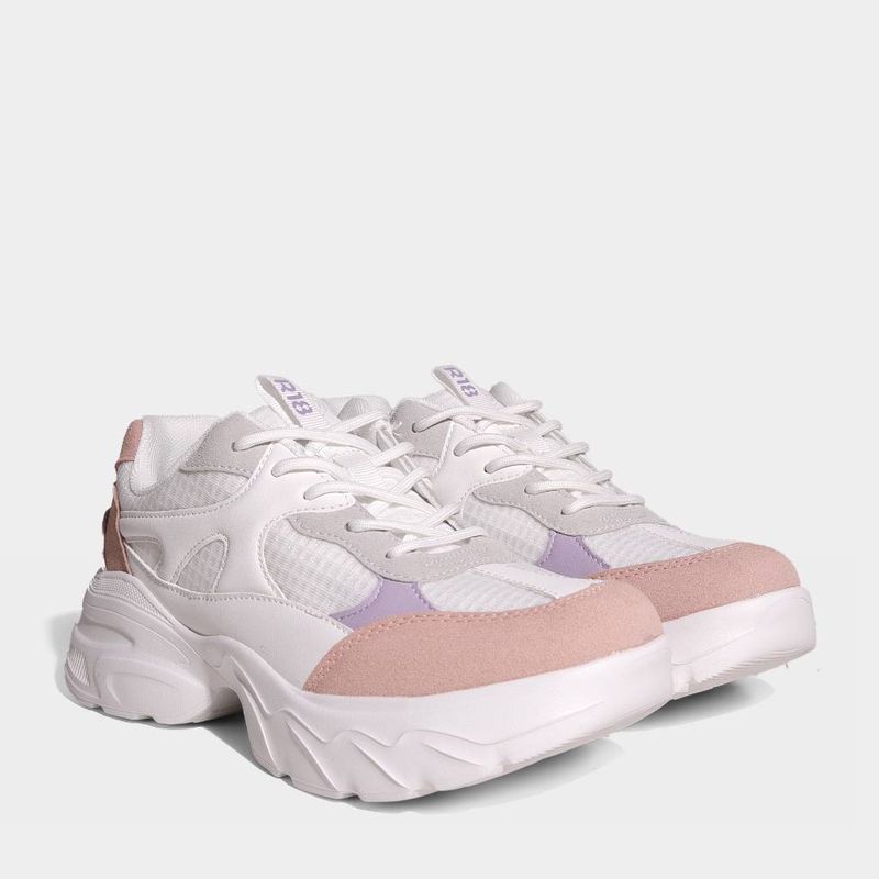 Zapatillas-Urbano-R18-Mujeres-R18-Cd00209-BLANCO/ROSADO/MORADO-38-2