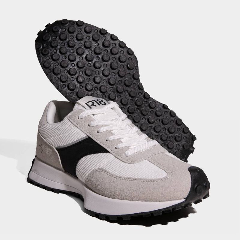 Zapatillas-Urbano-R18-Hombres-R18-Cd00217-BLANCO-GRIS-NEGRO-40