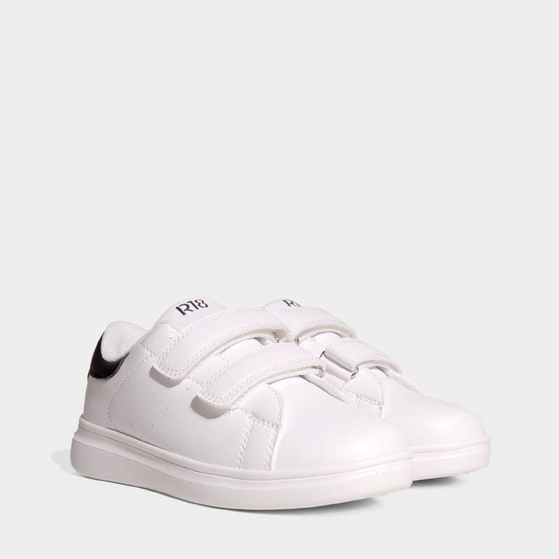 Zapatillas-Urbanas-R18-Pre-Escolar-R18K-Cd0005-BLANCO-NEGRO-28