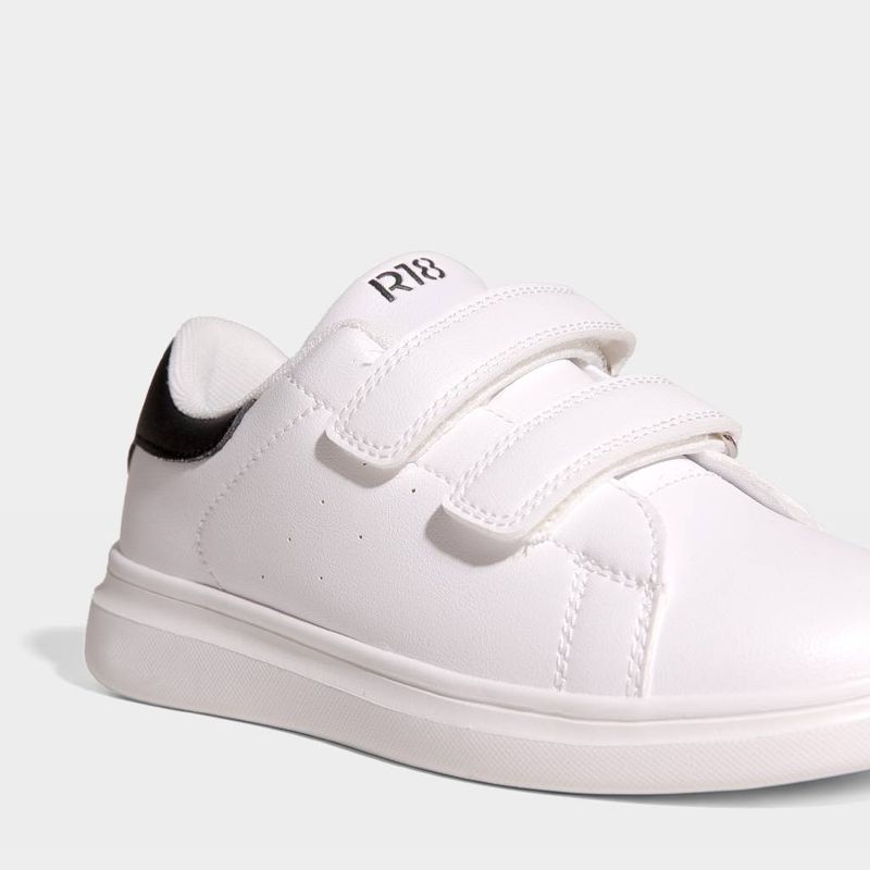 Zapatillas-Urbanas-R18-Pre-Escolar-R18K-Cd0005-BLANCO-NEGRO-28