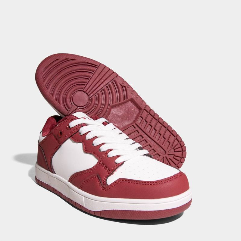 Zapatillas-Urbanas-R18-Junior-R18K-Xw0018-VINO/BLANCO-36-5