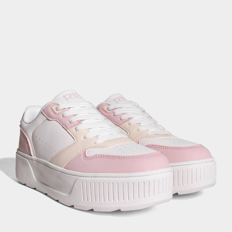 Zapatillas-Urbanas-R18-Mujeres-R18-Xw00232-ROSADO/AMARILLO-38-2