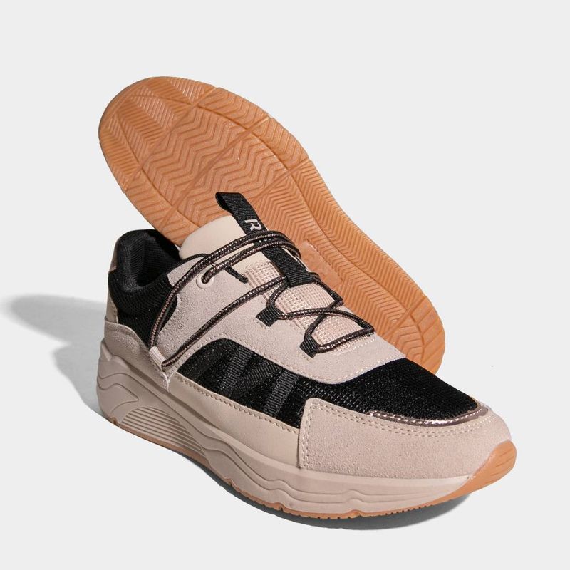 Zapatillas-Urbanas-R18-Mujeres-R18-Xw00233-NUDE-NEGRO-DORADO-38
