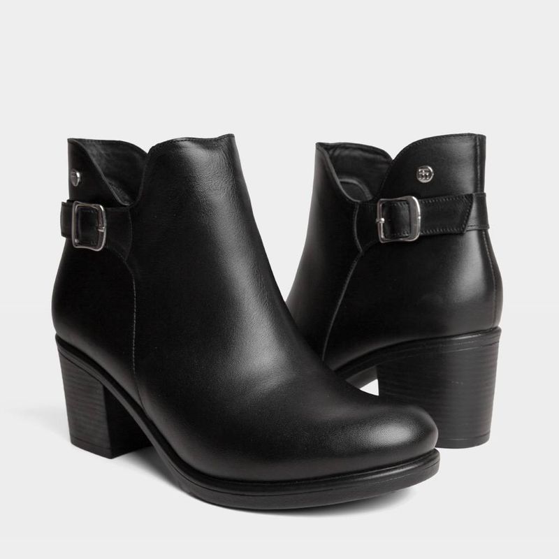 Botines-De-Vestir-Top-Model-Mujeres-Tmo-Mh0036-Cuero-NEGRO-36