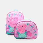 Set-Mochila-y-Lonchera-Escolar-Animation-Brands--6Ppg2130003-Peppa-Pig-ROSADO-Talla-Unica