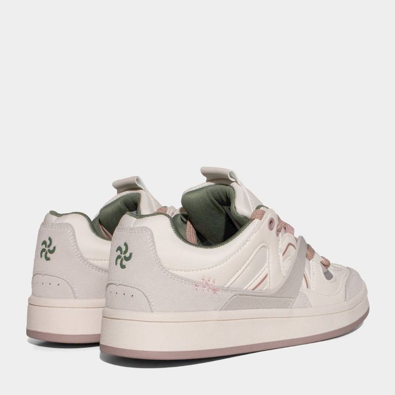 Zapatillas-Urbano-R18-Mujeres-R18-Mg00270--BEIGE-ROSADO-VERDE-35