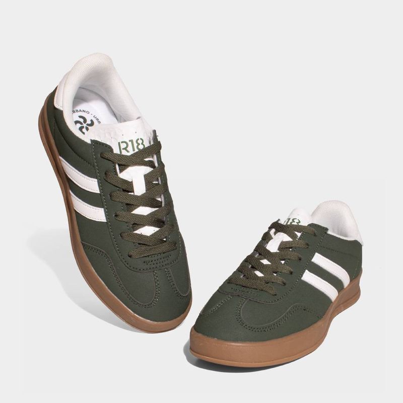 Zapatillas-Urbano-R18-Mujeres-R18-Mg00300--VERDE-BLANCO-36
