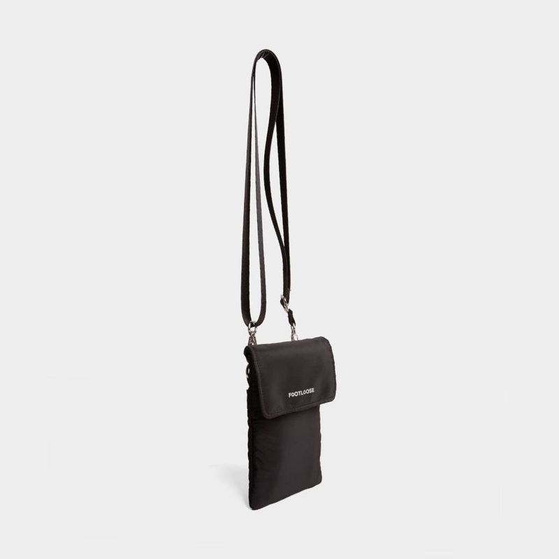 Porta-Celular-Casual-Footloose-Unisex-Ftl-Tw00003-NEGRO-Talla-Unica