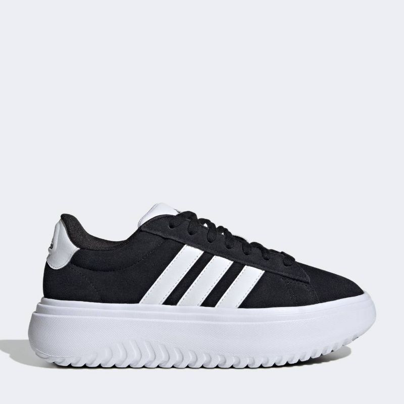 Zapatillas-Urbano-Adidas-Mujeres-Ie1102-Grand-Court-Platform-Cuero-NEGRO-5