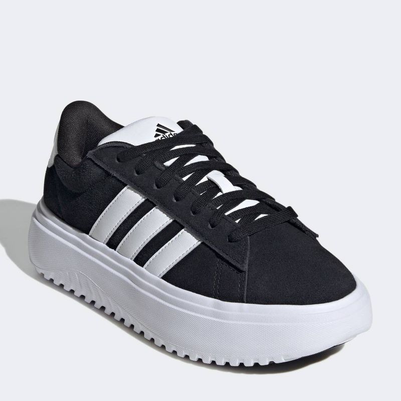 Zapatillas-Urbano-Adidas-Mujeres-Ie1102-Grand-Court-Platform-Cuero-NEGRO-5