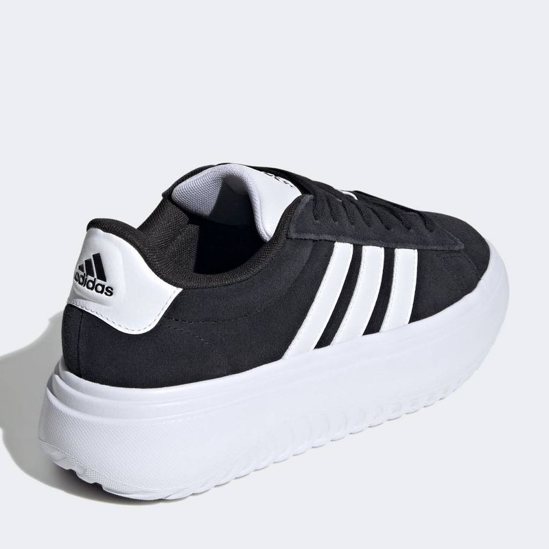 Zapatillas-Urbano-Adidas-Mujeres-Ie1102-Grand-Court-Platform-Cuero-NEGRO-6.5-3