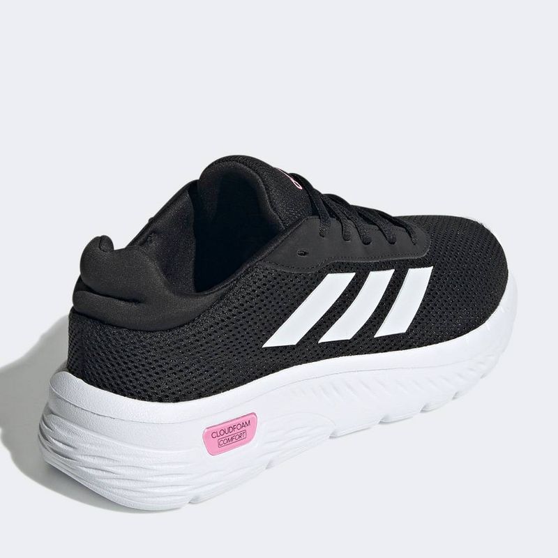 Zapatillas-Casual-Adidas-Mujeres-Ih2974-Cloudfoam-Comfy-NEGRO-5.5