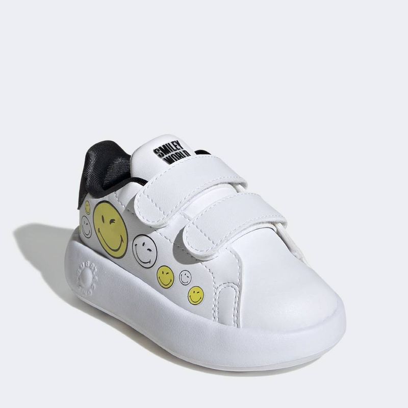 Zapatillas-Urbano-Adidas-Infante-Ih6257-Advantage-Smiley-Cf-I--BLANCO-6