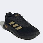 Zapatillas-Casual-Adidas-Mujeres-Jh6829-Cloudfoam-Comfy-NEGRO-DORADO-6