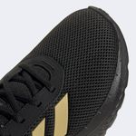 Zapatillas-Casual-Adidas-Mujeres-Jh6829-Cloudfoam-Comfy-NEGRO-DORADO-6