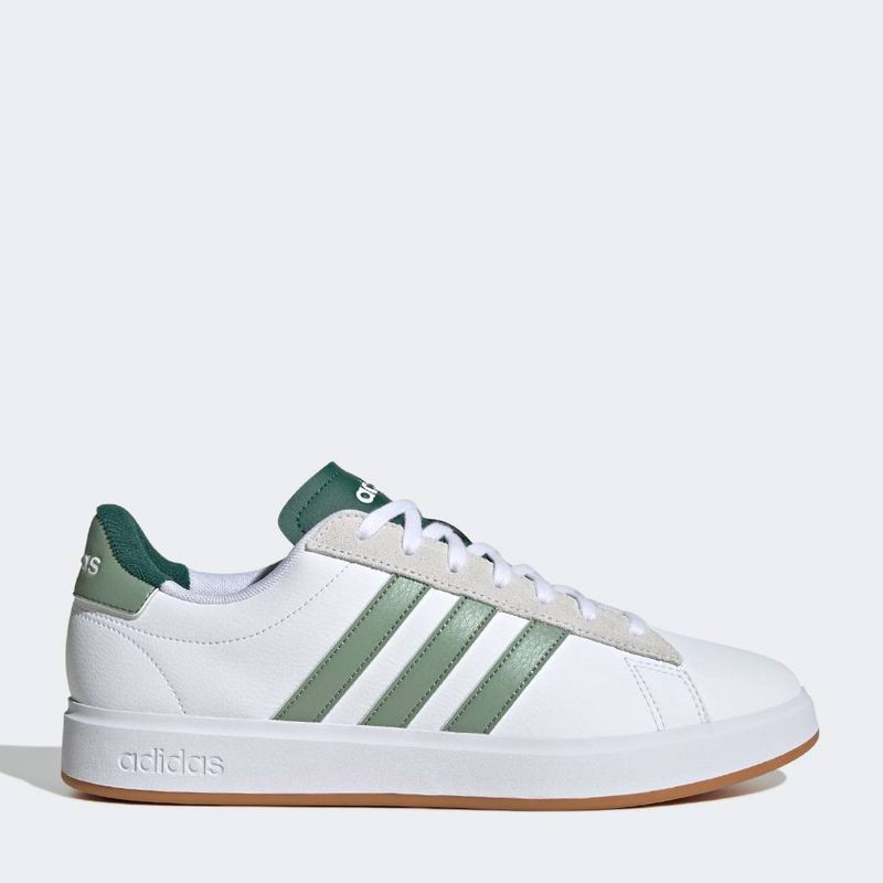 Zapatillas-Urbano-Adidas-Hombres-Jh8690-Grand-Court-2--BLANCO-VERDE-7.5