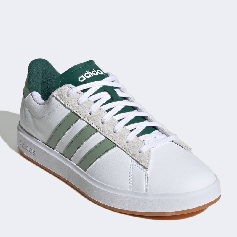 Zapatillas-Urbano-Adidas-Hombres-Jh8690-Grand-Court-2--BLANCO-VERDE-7.5