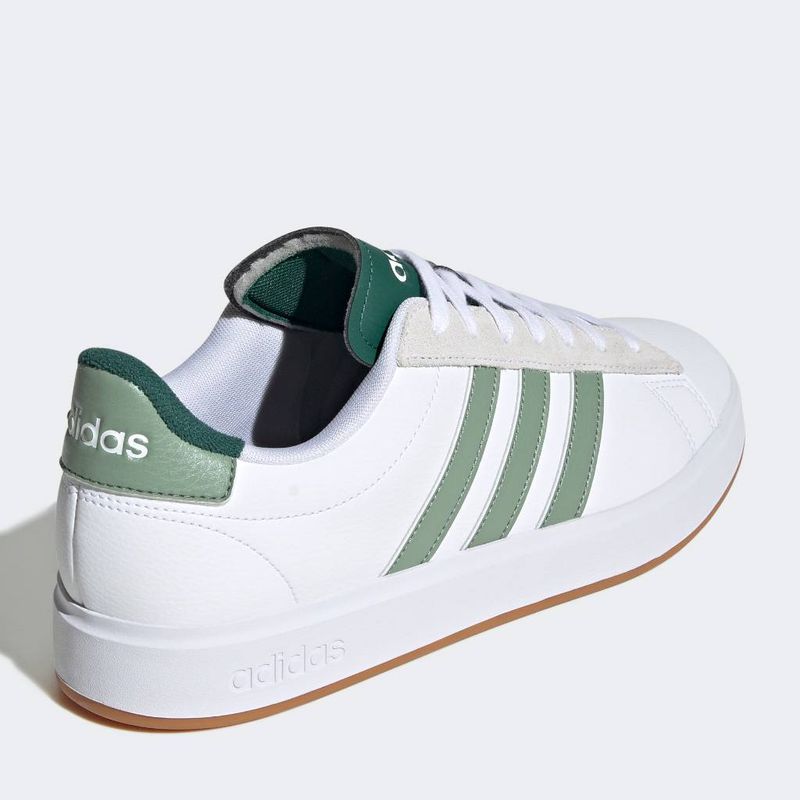 Zapatillas-Urbano-Adidas-Hombres-Jh8690-Grand-Court-2--BLANCO-VERDE-7.5
