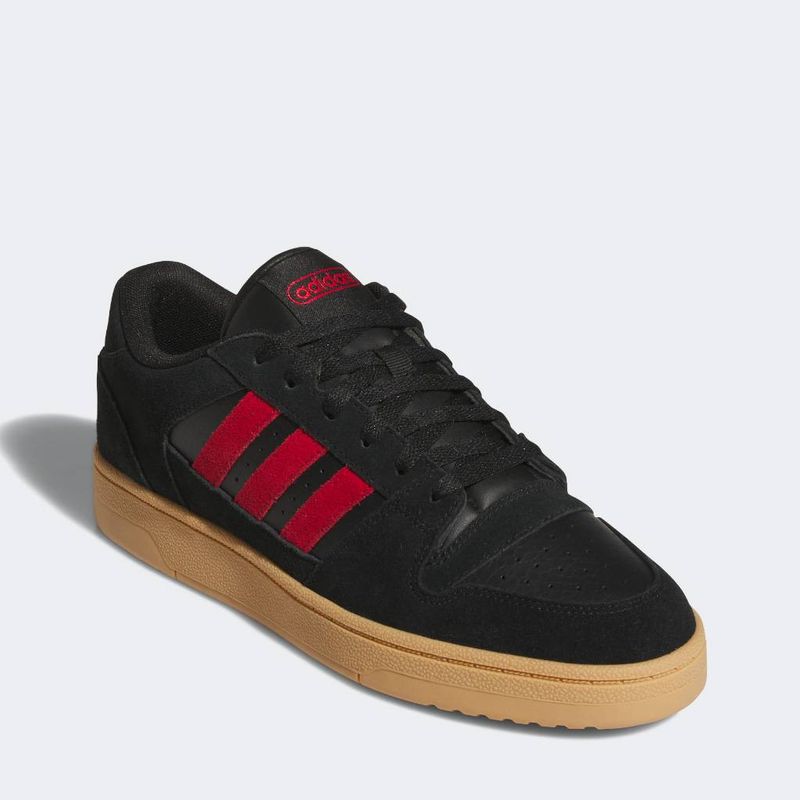 Zapatillas-Urbano-Adidas-Hombres-Jq5341-Break-Start-Premium-Low--NEGRO-ROJO-7.5