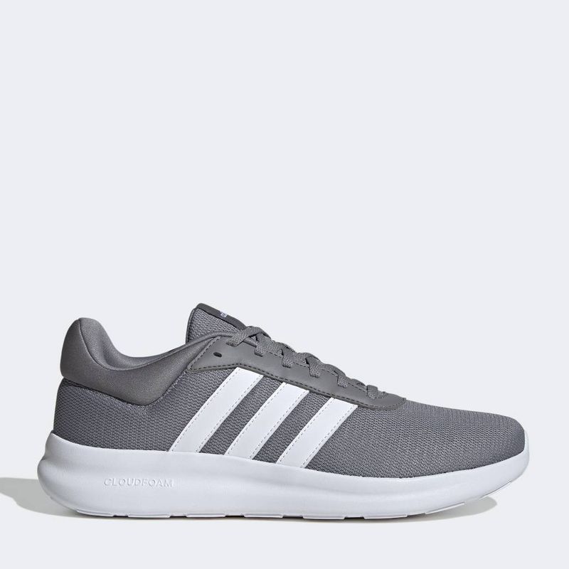 Zapatillas-Deportivo-Adidas-Hombres-Ie6134-Lite-Racer-4-0-GRIS-8.5