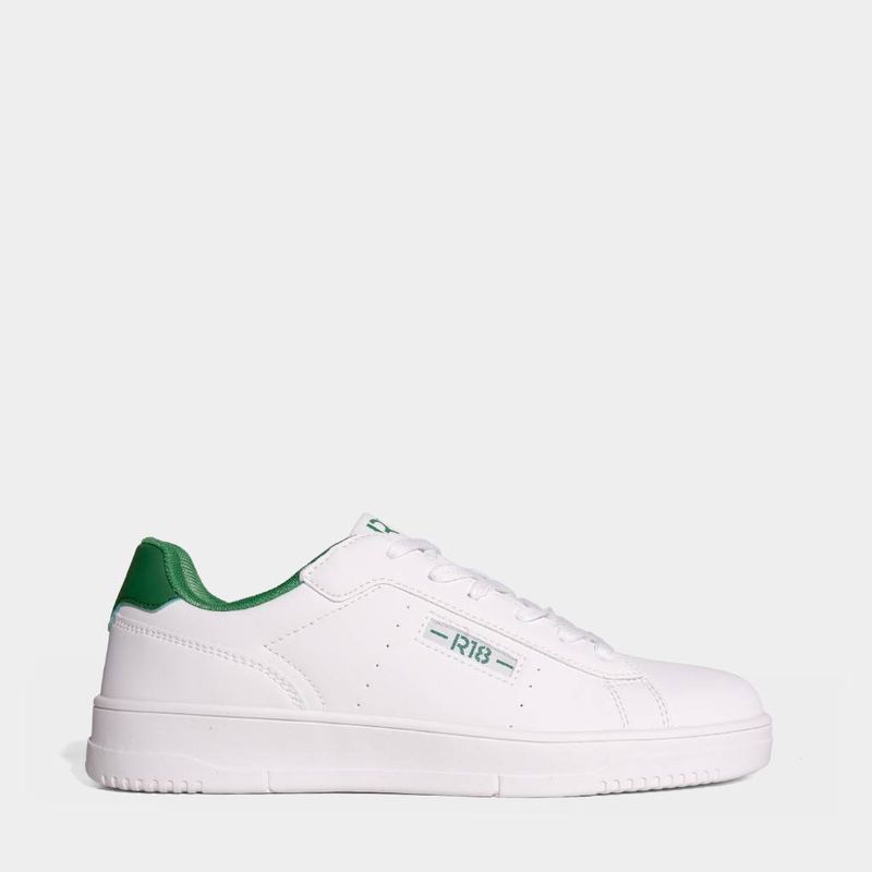 Zapatillas-Urbanas-R18-Hombres-R18-Xw00249-BLANCO-VERDE-39