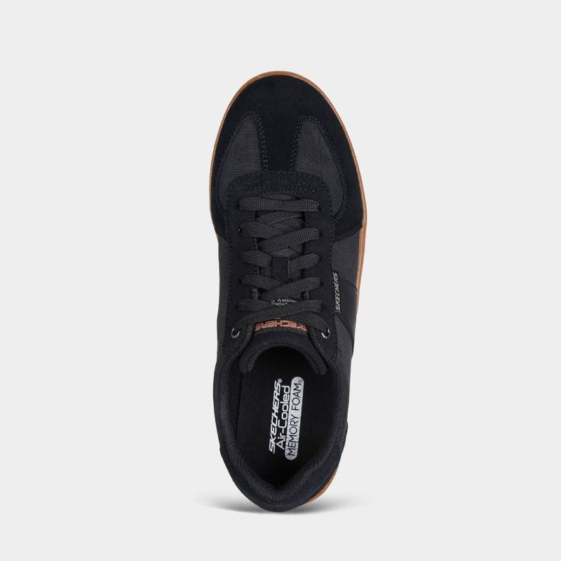 Zapatillas-Urbanas-Skechers-Hombres-210960-Blk-Placer-NEGRO-10