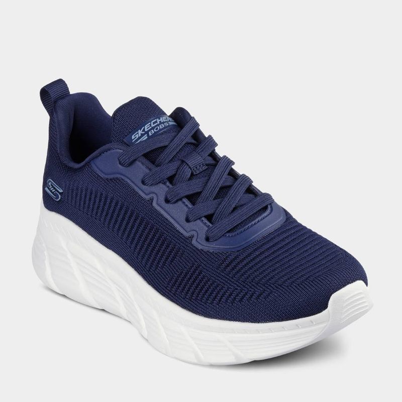 Zapatillas-Urbanas-Skechers-Mujeres-117385-Nvy-Bobs-B-Flex-Hi-AZUL-5.5
