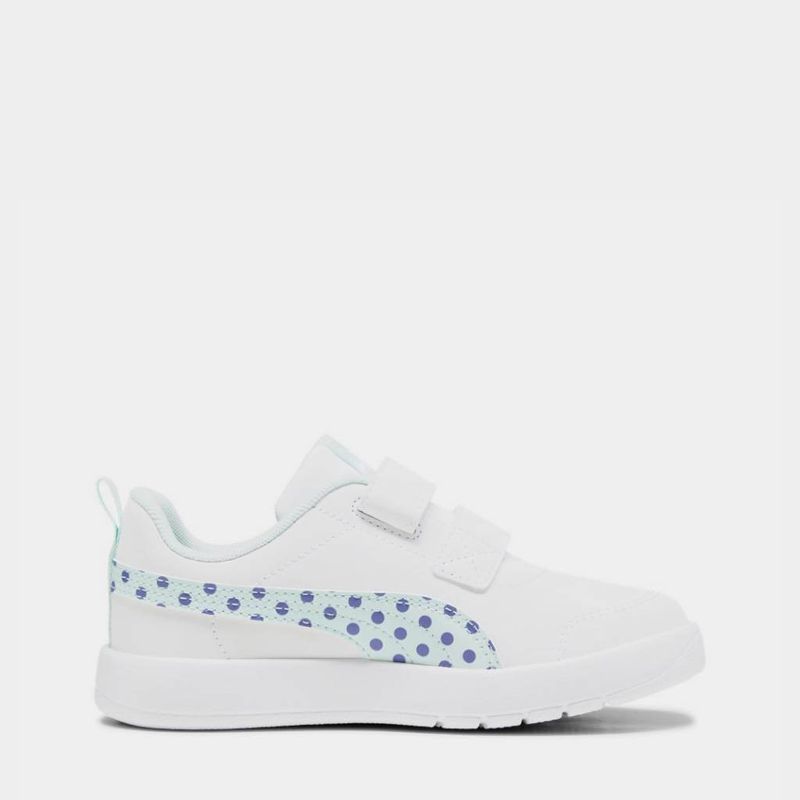 Zapatillas-Urbanas-Puma-Pre-Escolar-398758-03-Courtflex-V3-Dotty-V-Ps-BLANCO-12-2