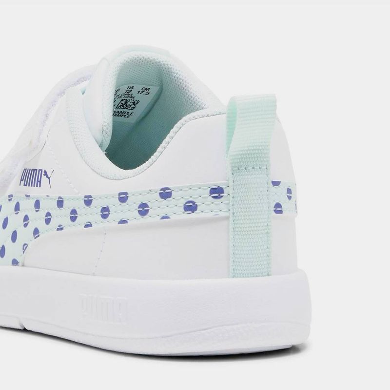 Zapatillas-Urbanas-Puma-Pre-Escolar-398758-03-Courtflex-V3-Dotty-V-Ps-BLANCO-12-5