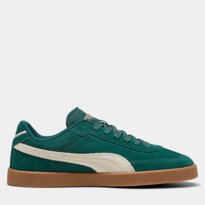 Zapatillas-Urbanas-Puma-Hombres-400717-03-Club-Ii-Era-Suede-Cuero-VERDE-CREMA-9