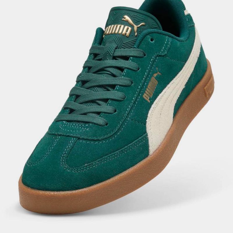 Zapatillas-Urbanas-Puma-Hombres-400717-03-Club-Ii-Era-Suede-Cuero-VERDE-CREMA-9