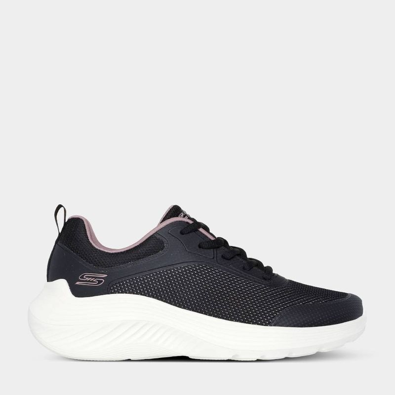 Zapatillas-Urbanas-Skechers-Mujeres-117681-Blk-Bobs-Squad-Waves-NEGRO-7