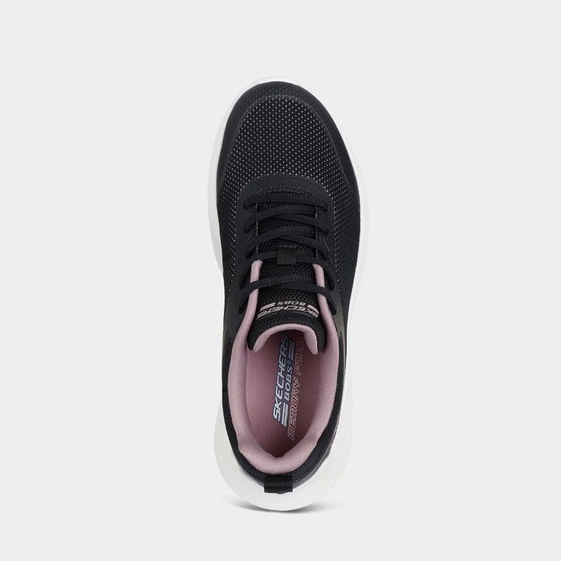 Zapatillas-Urbanas-Skechers-Mujeres-117681-Blk-Bobs-Squad-Waves-NEGRO-7